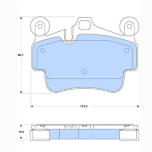 Δισκόφρενα  ZTEC+ για Porsche